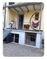 Gartenoase Basel zentral - extra langes Schlaf-Sofa für 1-2 Personen - Tram direkt & 8 GehMin zu Bhf SBB - Chambres d'hôtes Bâle
