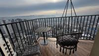 Cozy Sunrise Suite - Chisinau Center City View - HERMES - B&B Chişinău