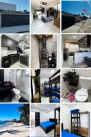 Sobrados Novos Litoral Norte Caraguatatuba, a 150 m a pe da Praia das Palmeiras, Ar condicionado, WiFi gratis, Churrasqueira privativa, Pet friendly, Estacionamento - B&B Caraguatatuba