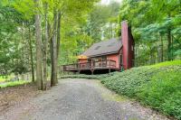 Pine Loch, sleeps 9, 3 bedroom, 2 bath, gas fire pit on deck - B&B Pocono Lake