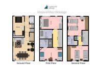 4 Bedrooms w Pool Table House of Four Chimneys - B&B Peterborough