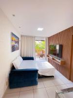 VG Sun - Ar na sala e quarto - Praia, piscina e conforto - B&B Cumbuco