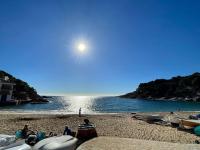 Tamariu Beach 1- Beachfront Home with wifi views - Chambres d'hôtes Tamariu