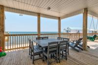Exquisite oceanfront beach home with hot tub central AC balcony & W&D - Ferienwohnung Dauphin Island