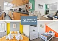 3-Bed Contractor Ready Stay Near City & M4 Access with Parking & Wi-Fi - B&B Port Tennant