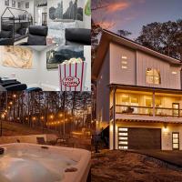 Spectacular Cottage with Hot-tub and Private Cinema in Chickamauga, Georgia - Chambres d'hôtes Chickamauga
