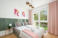Obywatelska 1BR centrum, taras, 4 osoby, WiFi, pralka City Host - B&B Lodz