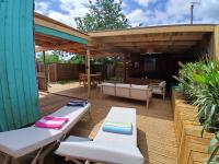 Chalet Caraibes Spa Privatif Les Belles Ouvrières - Ferienwohnung Clermont-Créans