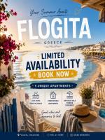 Flogita 5 Seaside Apartments - 150m from Beach, Ideal for Families & Groups - Chambres d'hôtes Néa Flogitá