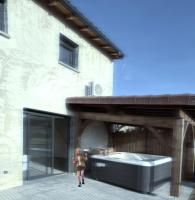 love room avec spa a Marboz - B&B Marboz