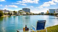 Peaceful Coastal Townhome at Shoreline Towers - Lake Views - Walk to Beach - B&B Destin