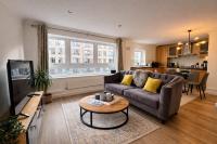 Apartment mit 2 Schlafzimmern und Stadtblick