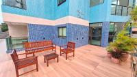 Flat Blue 08 - Centro Porto - 120m da praia - Bed and Breakfast Porto de Galinhas