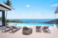 YU Samui - Designer 4BR Hilltop Premium Villa with Panoramic Sea View & Private Gym - Chambres d'hôtes Ko Samui
