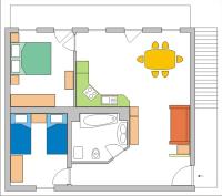 Apartma Veverin - B&B Lokve