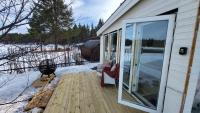 House with a spectacular view over Torne river - Ferienwohnung Kiruna