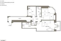 Apartment mit Balkon