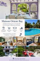 Kazamwen, maison à Orient bay 2 chambres, piscine résidence et plage à 2 minutes - B&B Orient Bay