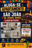 Apt no centro, com 3 vagas, garagem, check in flexível - B&B Jequié