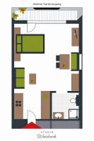 Studio avec Vue sur Jardin