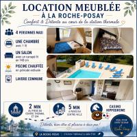 Appartement piscine cure thermale - B&B La Roche-Posay