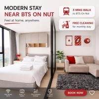 Modern Stay, 3 mins walk to BTS On Nut - Bed and Breakfast Bangkok
