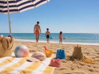 Brise Marine - Appartement 2 chambres avec balcon, vue mer & parking privé à 30 m de la plage - Chambres d'hôtes Palavas-les-Flots