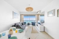 Rives d'or, Superbe 2p traversant, vue imprenable sur la mer - B&B Roquebrune-Cap-Martin