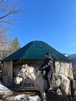 Traditional yurt with heated floor - Ferienwohnung Karakol
