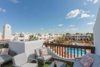 Casa Flores - Rooftop Sunset Terrace Apt, Pool View near Beaches - Ferienwohnung Cala d'Or
