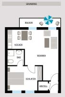 Villa Waldstrasse Whg 13 - B&B Bansin