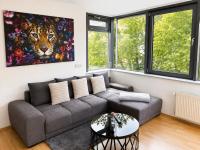 Smartes Panorama City Apartment - Top Location! - B&B Halle