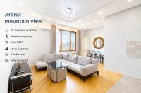Sunny 1BR Apartment with Beautiful Ararat View - B&B Jerevan