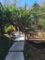 Le bungalow et sa vue - B&B Deshaies
