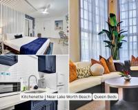 Cozy Lake Worth Studio Kitchenette and Yard - B&B Lake Worth Beach