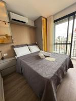 Studio completo no Centro de Curitiba com sacada - B&B Curitiba