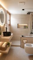 Sunset wagon, 1 bedroom, 1 living room with open kitchen bar, 2 balconies, 1 entry hall - Chambres d'hôtes Beyrouth