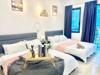 G 1-5pax Cozy Home Trefoil Setia Alam 100mps Wifi & TV SCCC - B&B Setia Alam