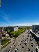 Стильная 2-ком квартира в ЖК Грани с крутым видом Район Подстанции, Дафи - Chambres d'hôtes Dnipro