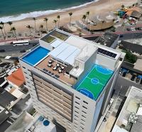 Studio Luar 202: Varanda vista Mar - SmartPituba - B&B Salvador