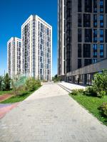 3 room apartment near MEGA CENTER with MOUNTAIN VIEW #61 - Chambres d'hôtes Almaty