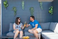 Ático luminoso con terraza enorme y AC a 2 min de la playa - Ferienwohnung Cullera