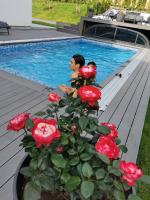 Villa med pool - Chambres d'hôtes Bara
