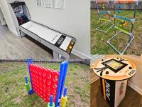 Jax Beach 4BR Kid Friendly House - Sleeps 8 - Hot Tub, Arcade, Fenced Yard, Mayo Clinic - Chambres d'hôtes Jacksonville Beach