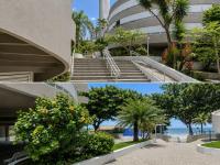 8 Apartamentos em Condomínio Fechado c/portaria presencial 24 hs à Beira mar na Praia do Tombo no Guarujá - Ferienwohnung Guarujá
