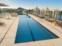 Apto Com Piscina e Hidro a 500m da Ponta da Praia - Ferienwohnung Santos
