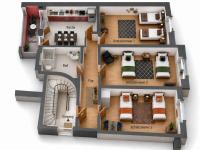 KRelax Urban Gold - 4 Bedrooms - Balcony - Large Parking Space - Smart TVs - Central Location - Up to 8 Guests - Chambres d'hôtes Pforzheim