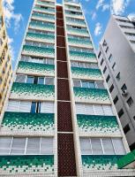 Apê Frente Mar em Santos Ideal para Casais - Chambres d'hôtes Santos
