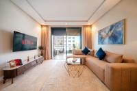 VIVASTAY Casablanca - Skyline Apartment CFC with Terrace & Gym - B&B Casablanca