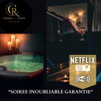 Suite craz'in Love Room, jacuzzi, cinéma, parking, Camargue - B&B Beaucaire
